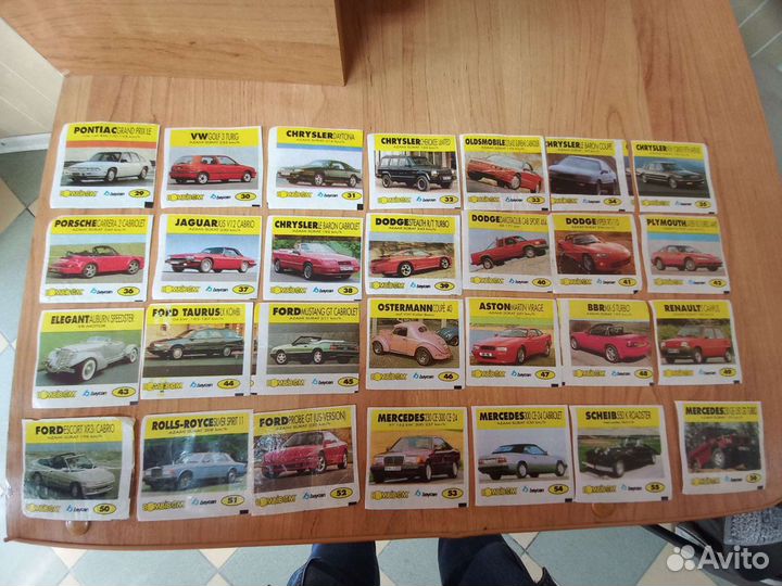 Вкладыш Bombibom 3 серия 90 шт