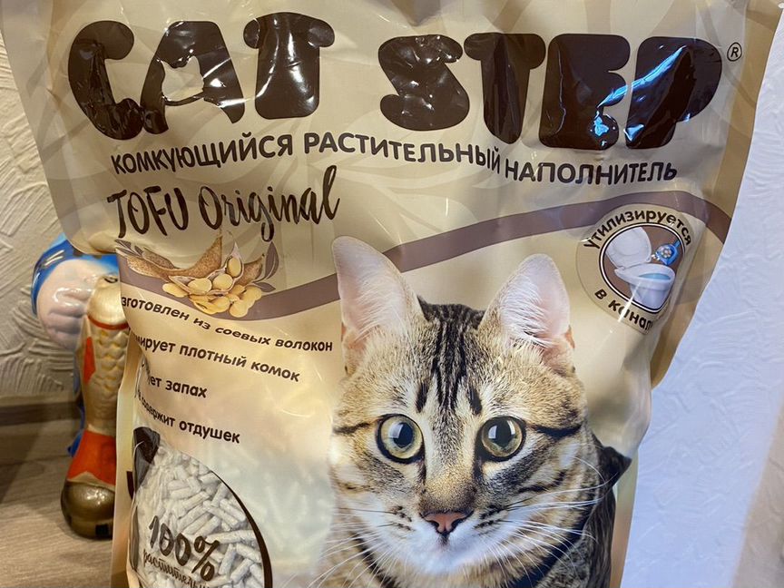 Кошачий наполнитель Cat Step tofu 6 л