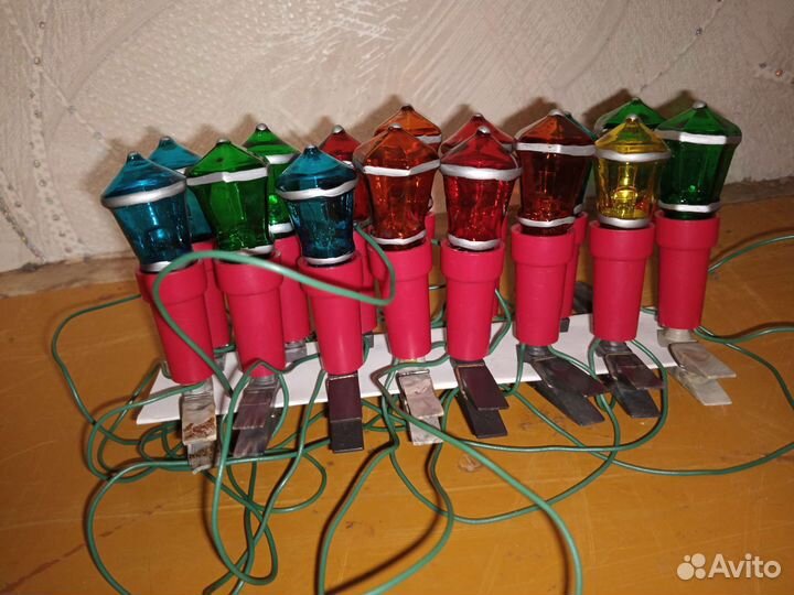 Гирлянда СССР капелька Люкс