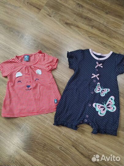 Вещи на девочку 68-74 см