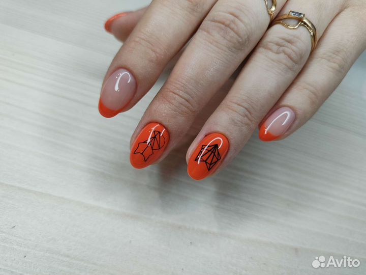 Маникюр, гель лак. Педикюр