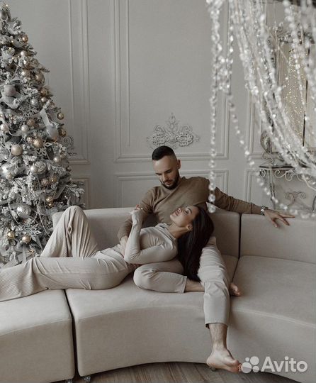 Новогодняя фотосессия фотостудия фотограф