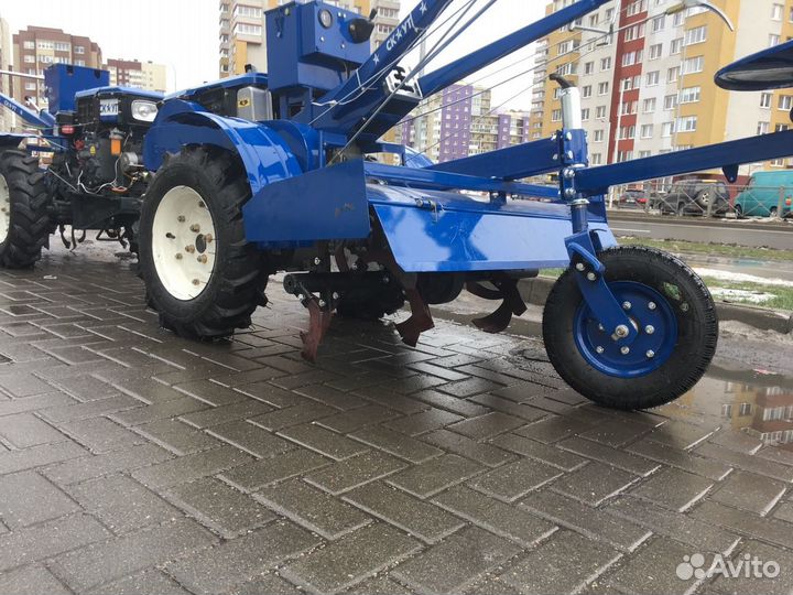 Мотоблок Кентавр 1015Д + Почвофреза 15 л.с