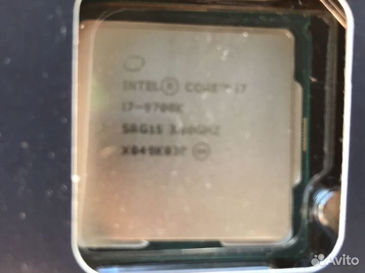 Новый BOX Процессор intel core i7 9700k box