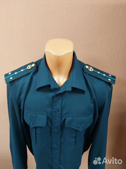 Рубашка с погонами ввс России 54-3