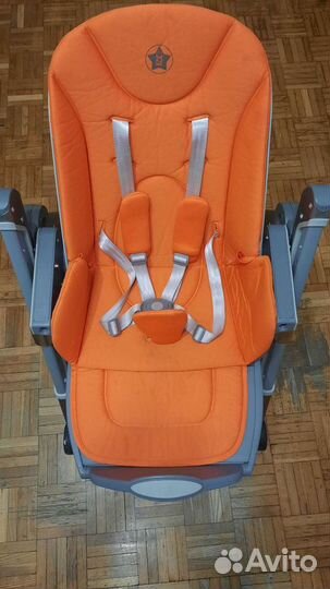 Стульчик для кормления be2me c809 оранжевый