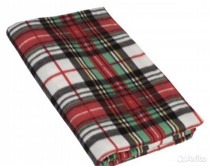 Тонкие флисовые пледы 130/150