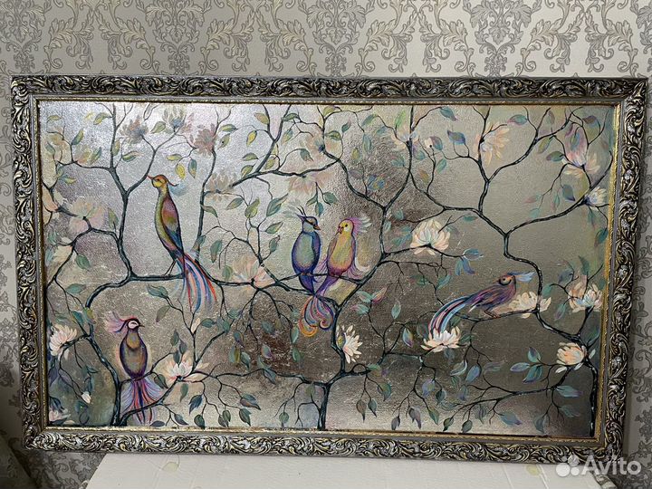 Картина холст акрил