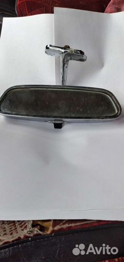 Зеркало заднего вида салонное хром