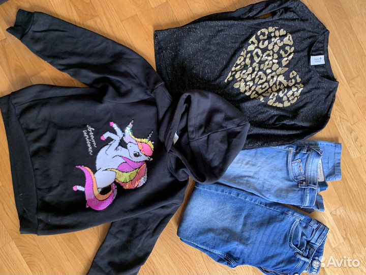 Вещи пакетом для девочки 140-146