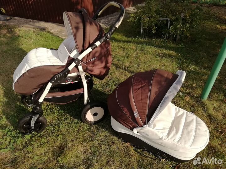 Детская коляска 2 в 1 бу