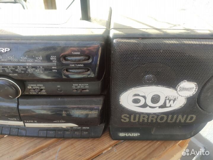 Магнитофон sharp