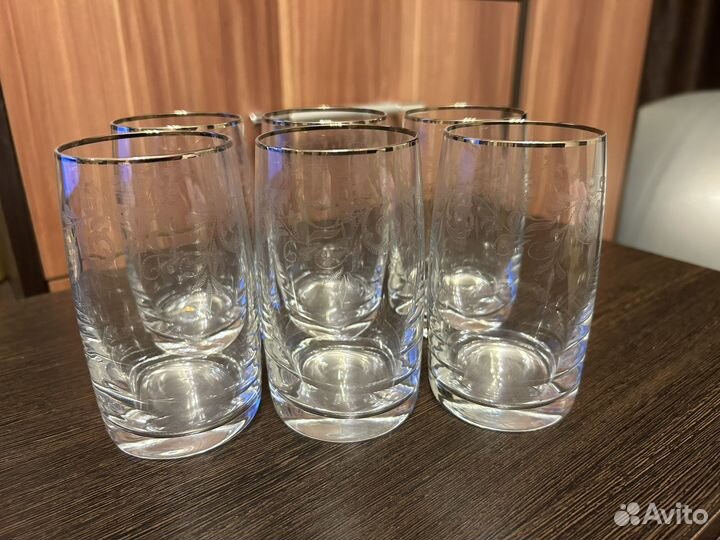 Crystalite Bohemia Бокалы под воду, сок asio панто