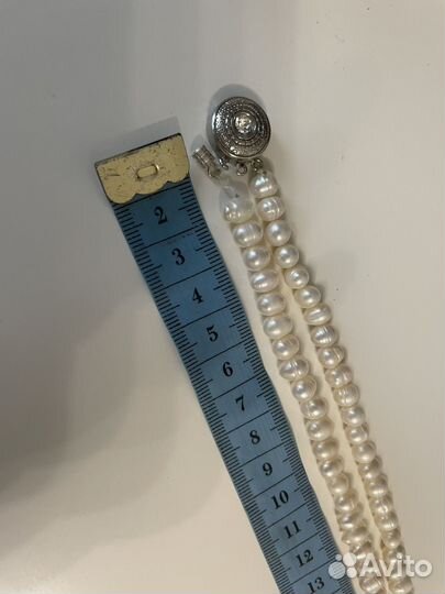 Бусы из натурального жемчуга