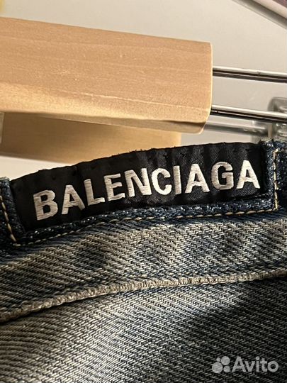 Balenciaga Patched Pockets Jeans
