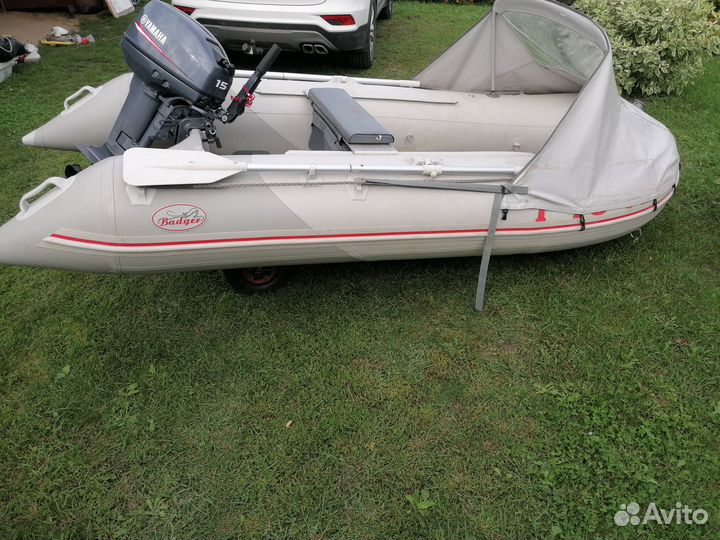 Ямаха 15 + Баджер SL 340 AL