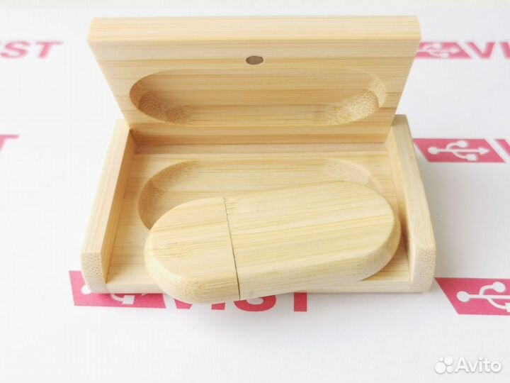 Деревянная флешка под гравировку от 10 штук iWD700