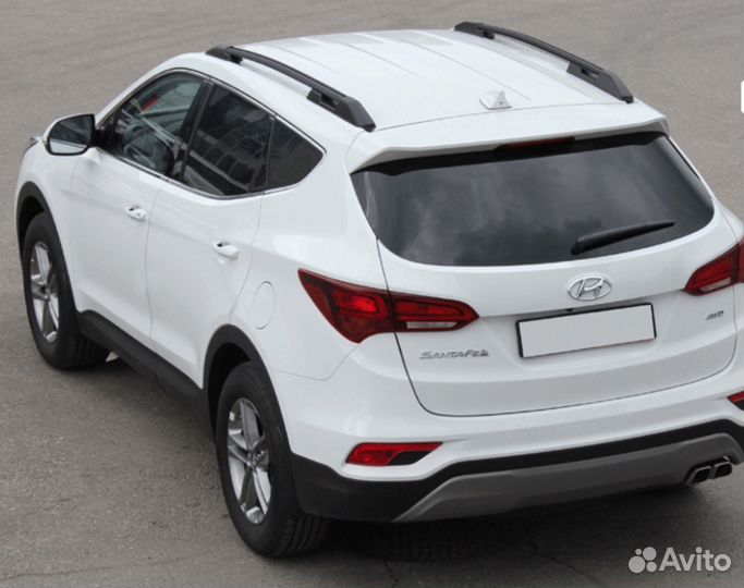 Рейлинги на крышу Hyundai Santa Fe