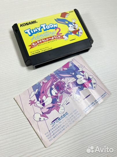 Картридж Tiny Toon 2 для Famicom NES