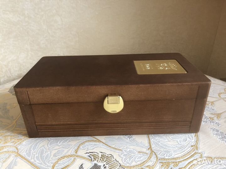 Коробка деревянная от граппы Berta