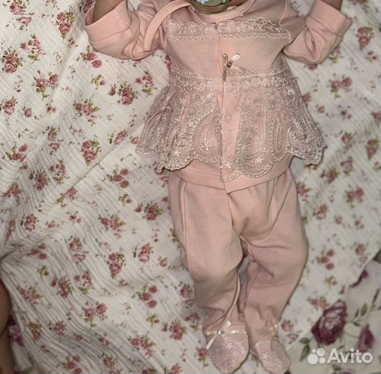 Костюм на выписку для девочки