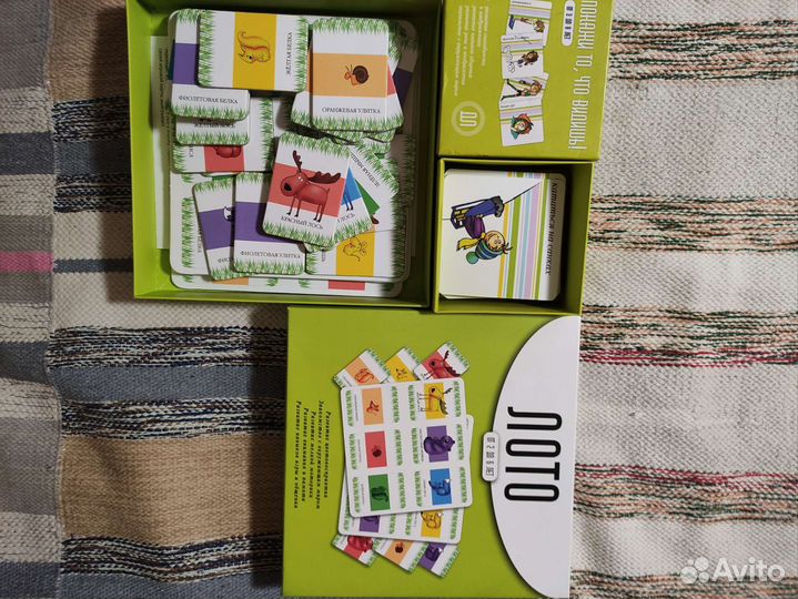 Игры лото и крокодил для детей 3-8 лет