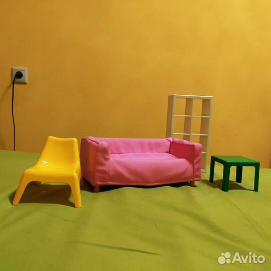 Набор игрушечной мебели из икеи