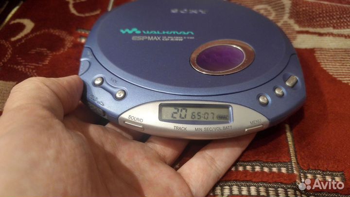 Дисковый CD-Плеер - Sony Walkman D-E351