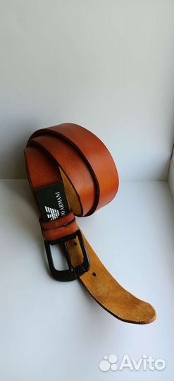 Мужской кожаный ремень