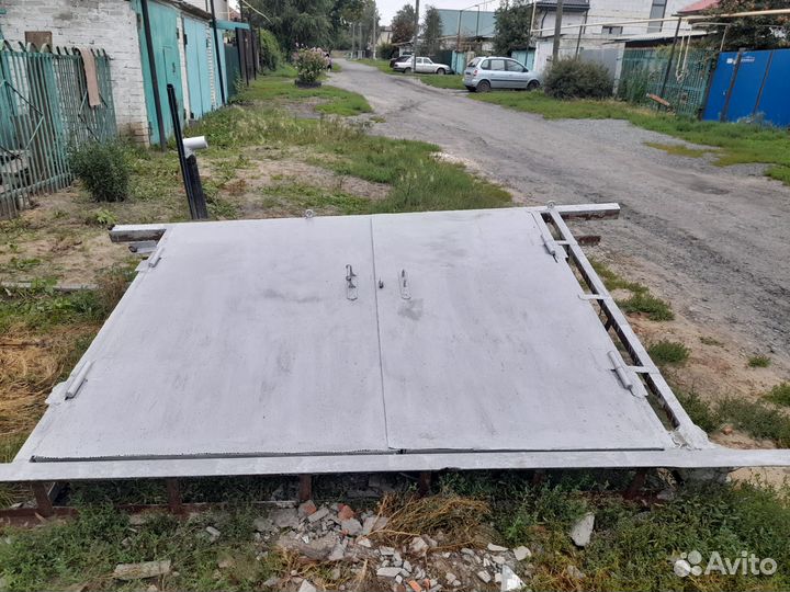 Ворота гаражные бу