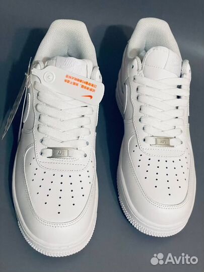 Кроссовки nike air force 1 белые