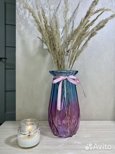 Ваза и сухоцветы