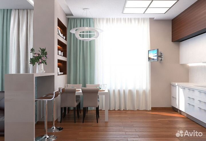 Ремонт квартир под ключ. Косметический ремонт