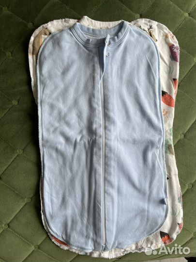 Кокон для новорожденных 2 шткуки новый