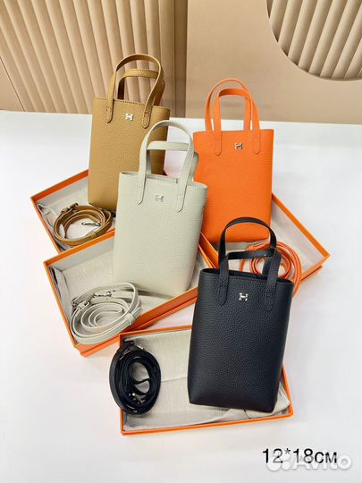 Женские сумки для телефона и карт Hermes