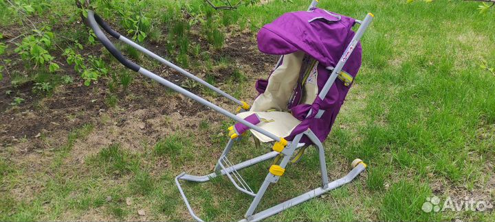 Санки коляска nika