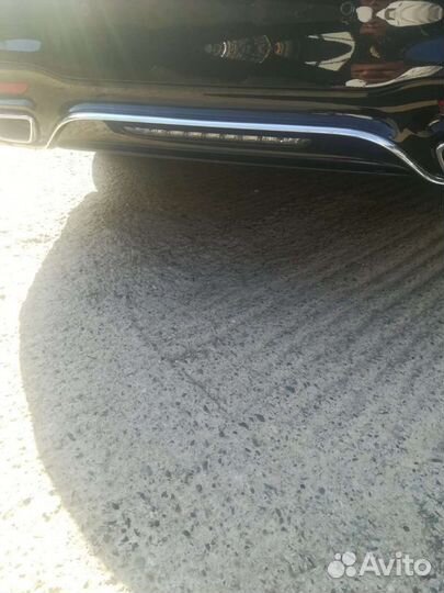 Хром накладка на мерседес S 63