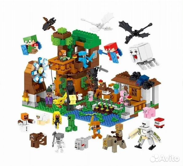 Кoнcтpуктоp Майнкрафт: Все персонажи 63039