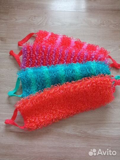 Мочалка ручной работы