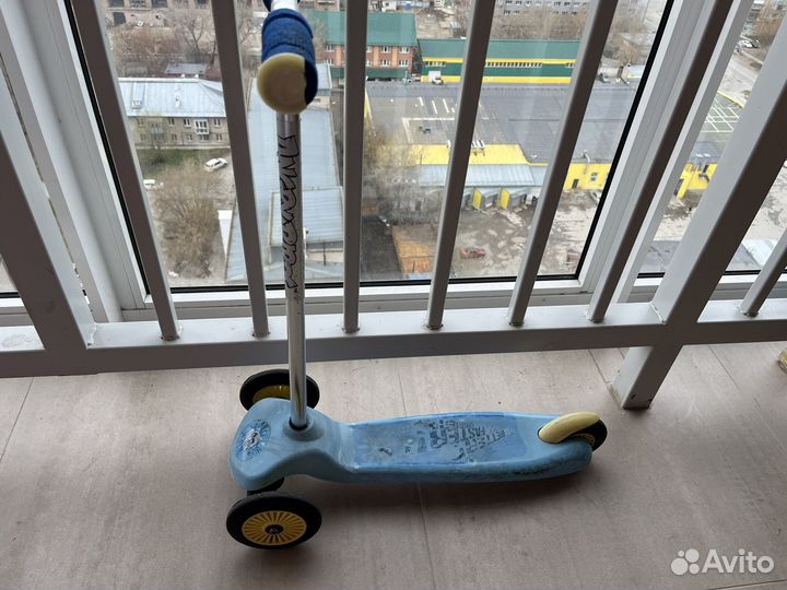 Самокат детский трехколесный бу