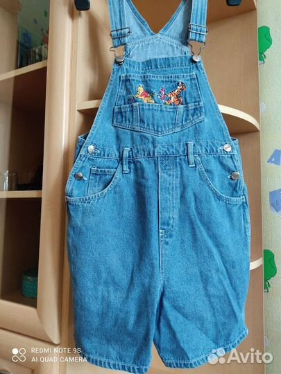 Джинсовый комбинезон для девочки 10 лет, США