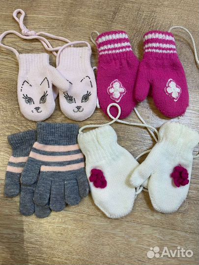 Варежки детские