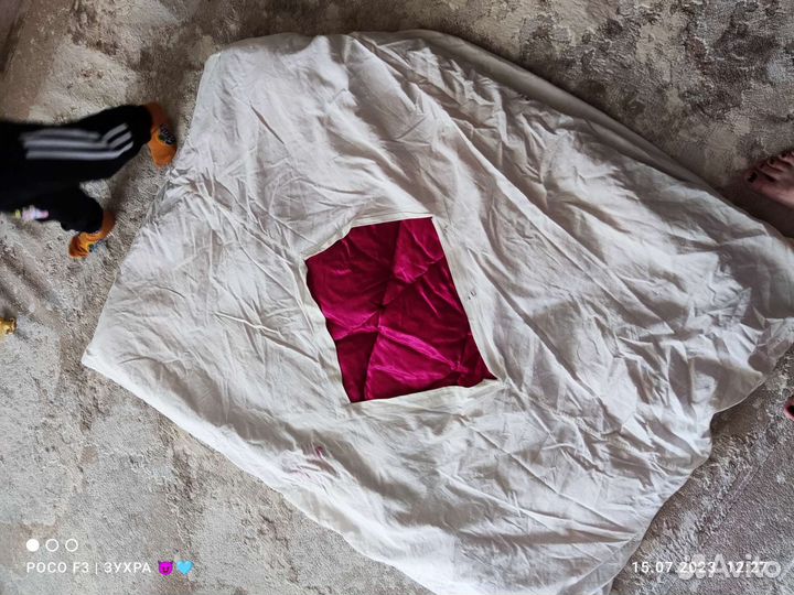 Детское одеяло СССР вместе с пододеяльником