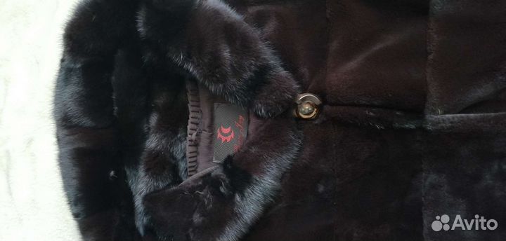 Шубка из бобрика 44-46р