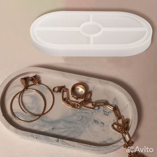 Силиконовая форма для бетон гипса эпоксидной смолы