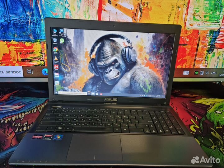 Asus K55D A6-4400M/8GB/Radeon 7470/SSD128GB