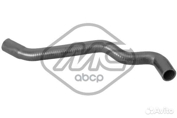 Шланг радиатора 09257 metalcaucho