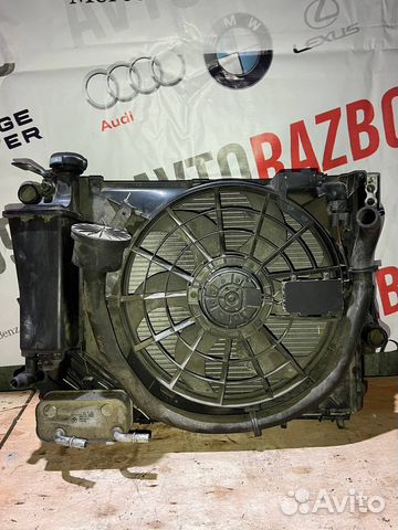 Кассета радиатора на bmw e46