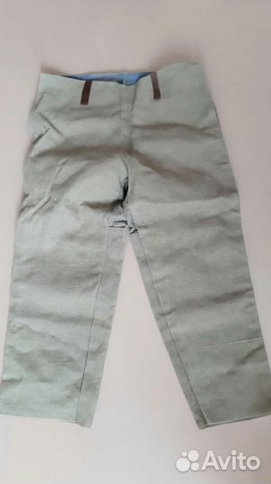 Спецодежда брюки сварщика газорезчика брезент СССР