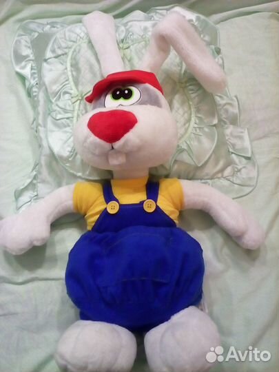 Большой мягкий заяц